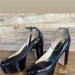 Valentino Black Platform Shoes with High-Quality Craftsmanship